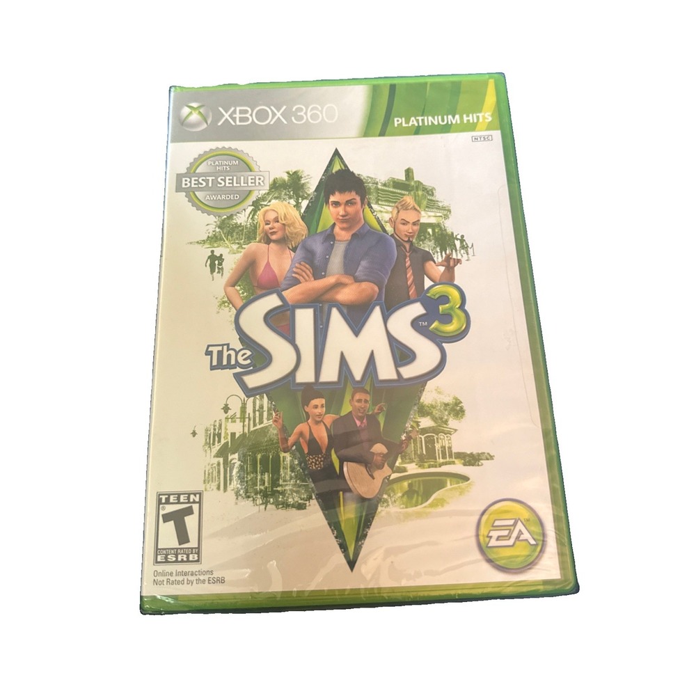 The Sims 3 - Platinum Hits [Xbox 360] - Brand New